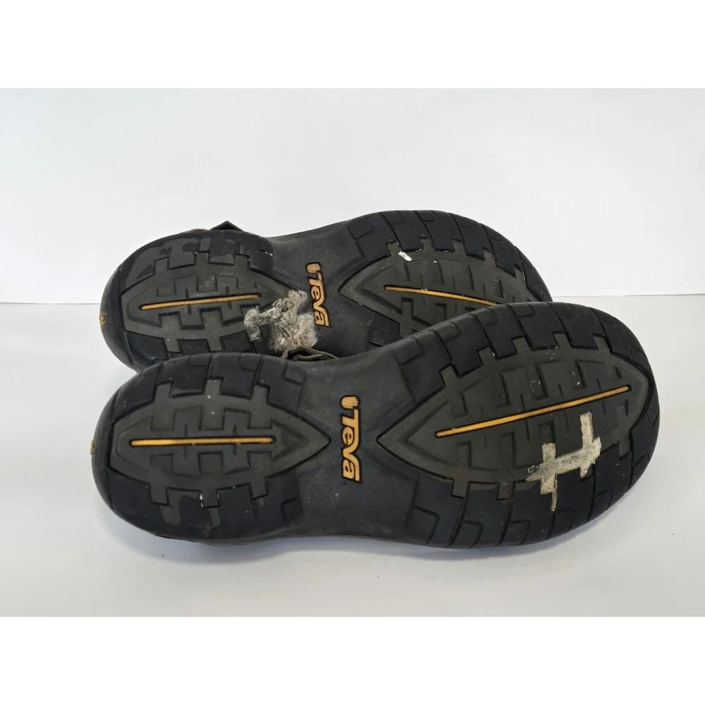 TEVA Sandals Mens 11 Fisherman Sport Hiking Shoc Pad Walking Shoe Black 4141